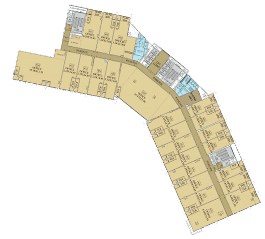 4th floor plan